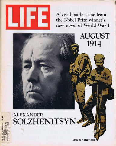 ORIGINAL Vintage Life Magazine June 23 1972 Alexander Solzhenitsyn