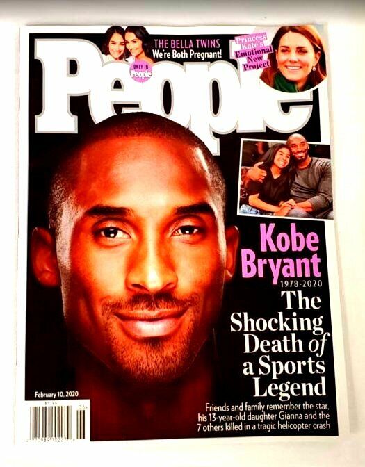 People Magazine February 10, 2020 Kobe Bryant Gianna Bryant Newsstand Edition