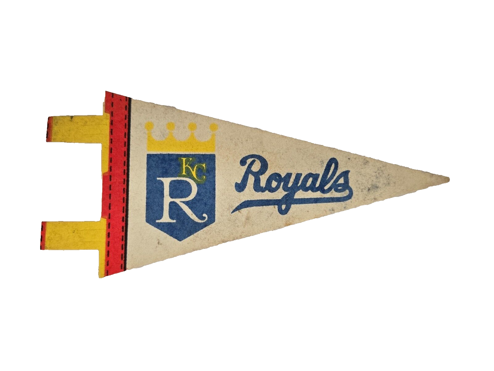 VINTAGE 1970s Kansas City Royals Mini Pennant