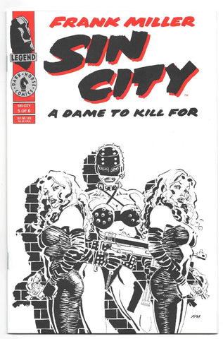 Sin City A Dame to Kill For #5 VINTAGE 1994 Dark Horse Comics GGA