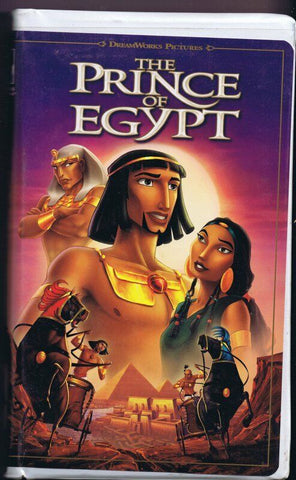 The Prince of Egypt (1998) VINTAGE VHS Cassette 