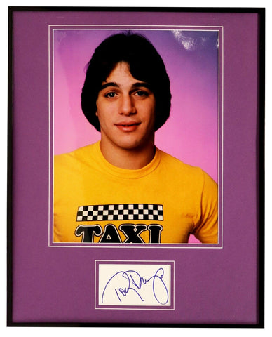 Tony Danza Signed Framed 16x20 Photo Display Who's the Boss Taxi JSA