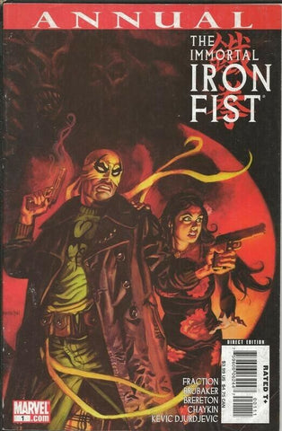 Immortal Iron Fist Annual #1 ORIGINAL Vintage 2007 Marvel Comics