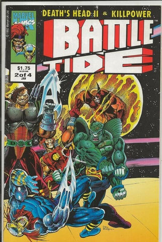 Battletide #2 ORIGINAL Vintage 1992 Marvel Comics 