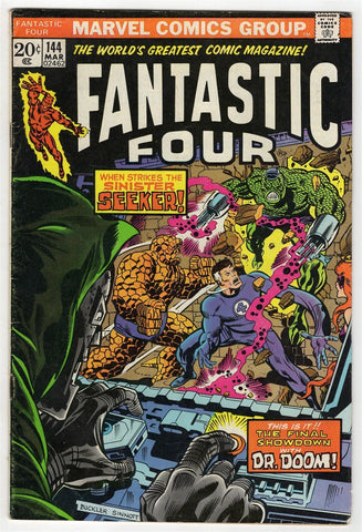 Fantastic Four #144 ORIGINAL Vintage 1974 Marvel Comics 