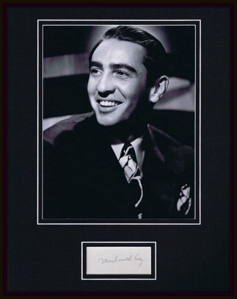 Macdonald Carey Signed Framed 11x14 Photo Display Days of Our Lives