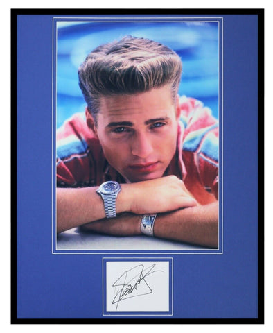 Jason Priestley Signed Framed 16x20 Photo Display AW Beverly Hills 90210