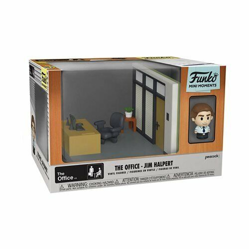 Funko Pop The Office Mini Moments Mini-Figure Diorama Set Jim Halpert