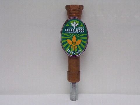 ORIGINAL Vintage Laurelwood Brewing Seasonal Beer Tap Handle