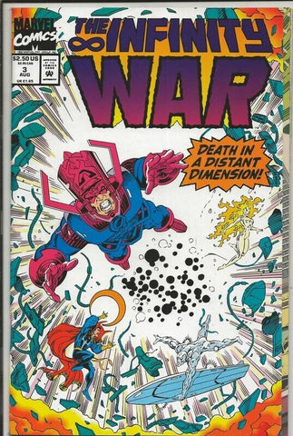 Infinity War #3 ORIGINAL Vintage 1992 Marvel Comics 