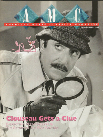 ORIGINAL Vintage Dec 1997 AMC Magazine Peter Sellers Pink Panther George Scott