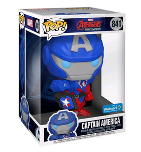 NEW SEALED 10" Funko Pop Figure JUMBO Captain America Mech Strike Walmart Exclus