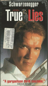 True Lies VINTAGE VHS Cassette Arnold Schwarzenegger Jamie Lee Curtis