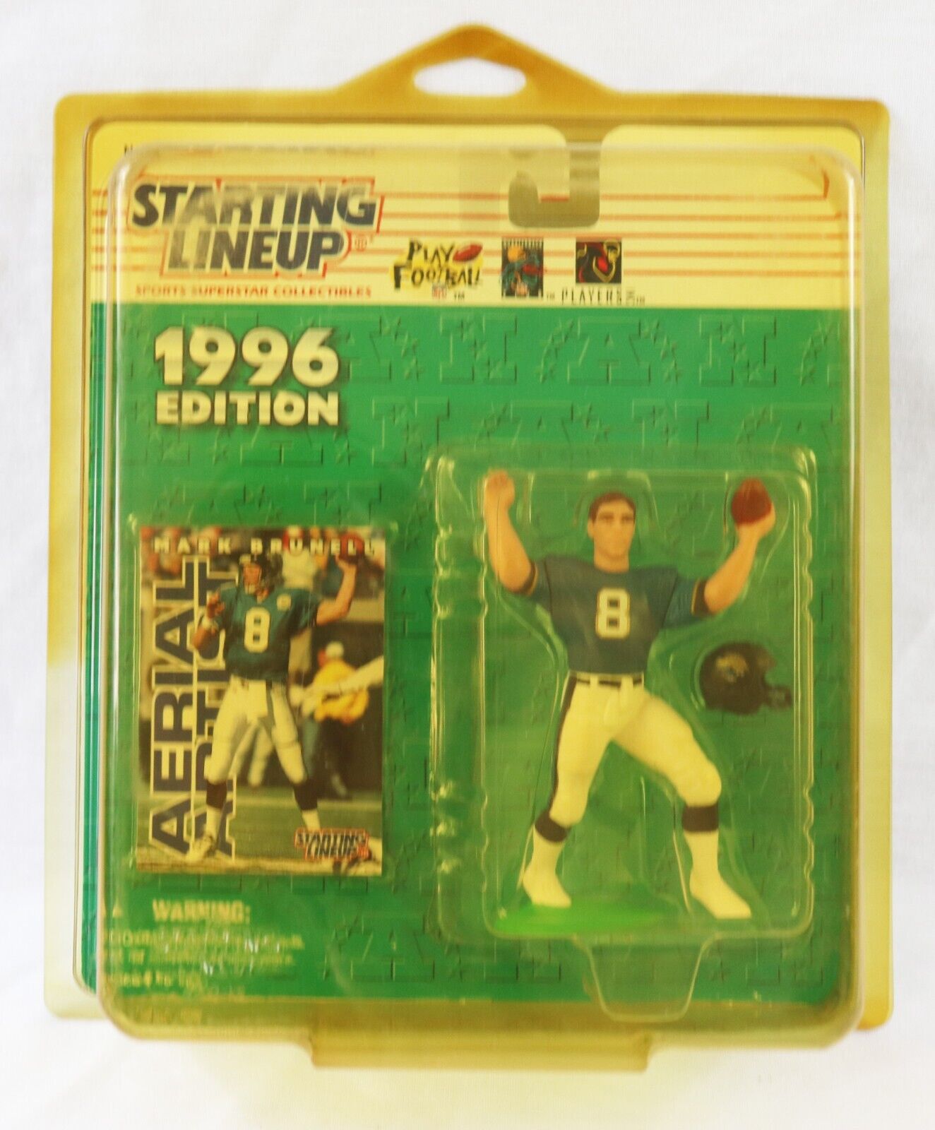 1996 Starting Lineup SLU Action Figure Mark Brunell Jaguars