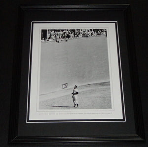 Monte Irvin 1951 World Series Watching McDougald HR Framed 11x14 Photo Display 