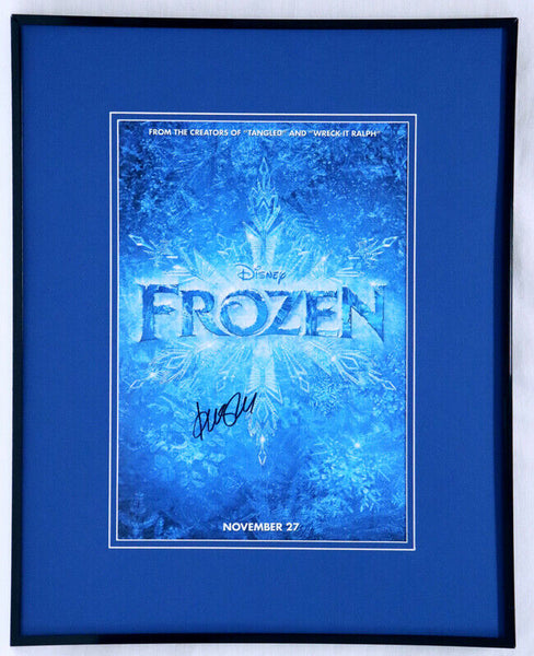 Kristen Bell Signed Framed 16x20 Frozen Poster Display AW Voice of Anna