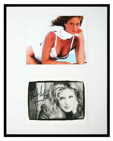 Rachel Hunter Signed Framed 16x20 Photo Set 