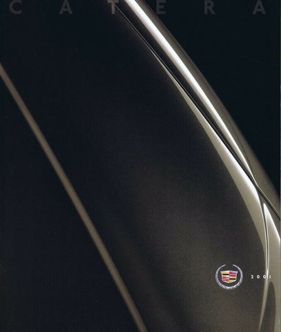 ORIGINAL Vintage 2001 Cadillac Catera Brochure Sales Book