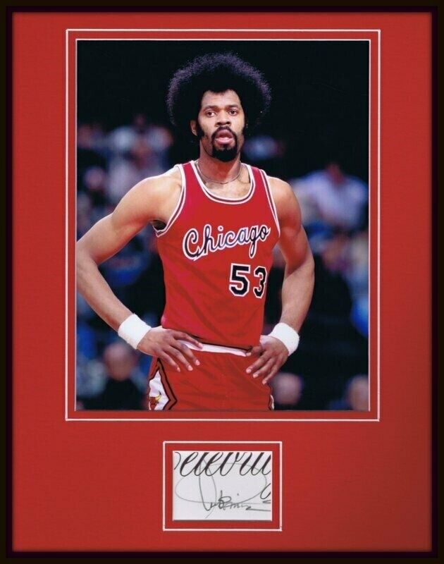 Artis Gilmore Signed Framed 11x14 Photo Display Bulls Spurs Jacksonville