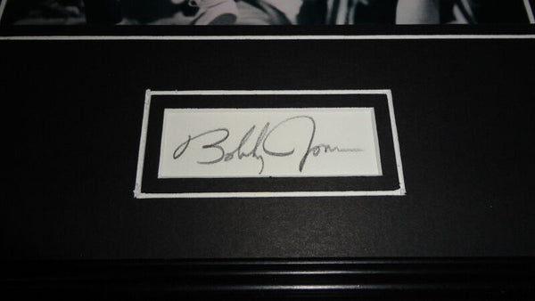 Bobby Jones Signed Framed 11x14 Photo Display 76ers North Carolina