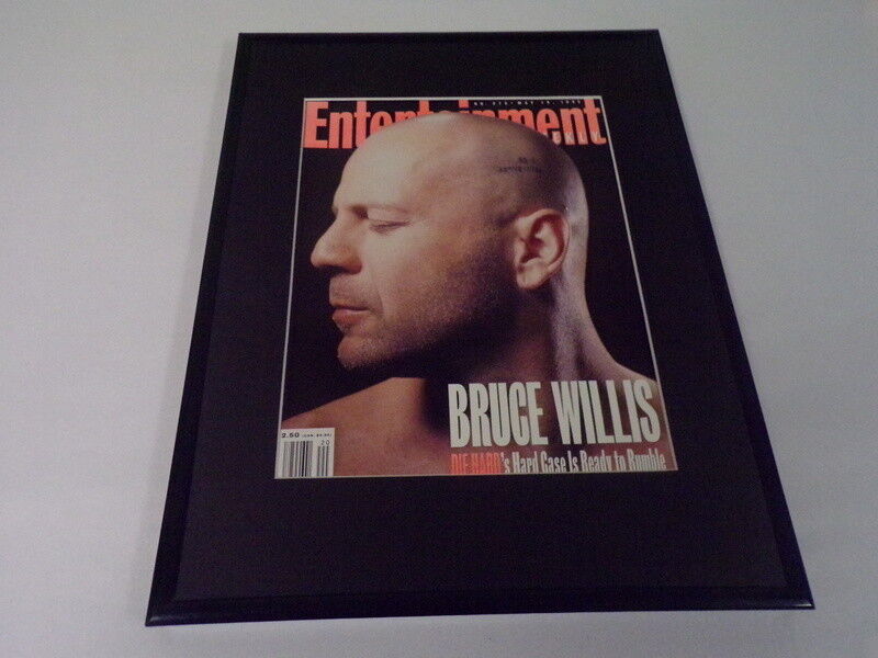 Bruce Willis 11x14 Framed ORIGINAL 1995 Entertainment Weekly Cover 