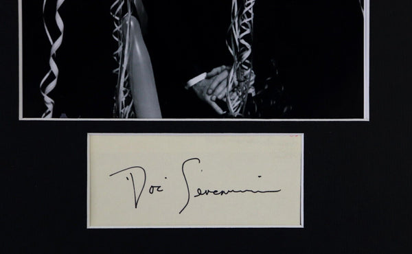 Doc Severinsen Signed Framed 11x14 Photo Display Tonight Show w/ Johnny Carson