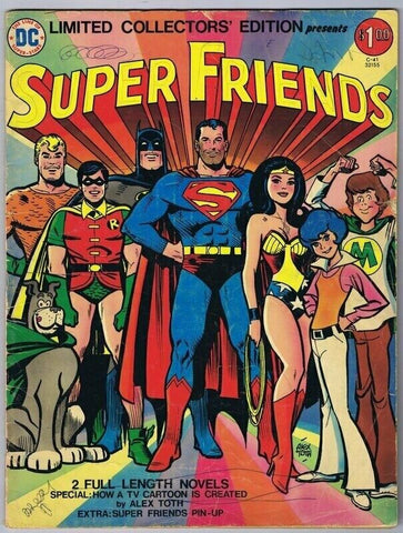 Super Friends Limited Collectors Edition C-41 ORIGINAL Vintage 1975 DC Comics