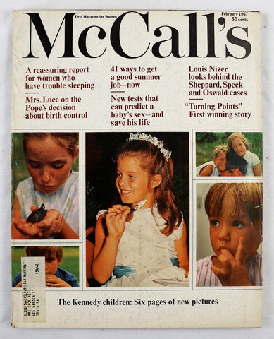 ORIGINAL Vintage Feb 1967 McCall's Magazine