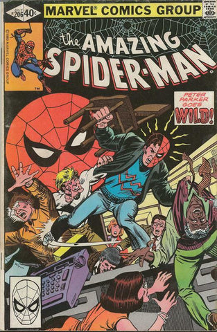 Amazing Spiderman #206 ORIGINAL Vintage 1980 Marvel Comics 