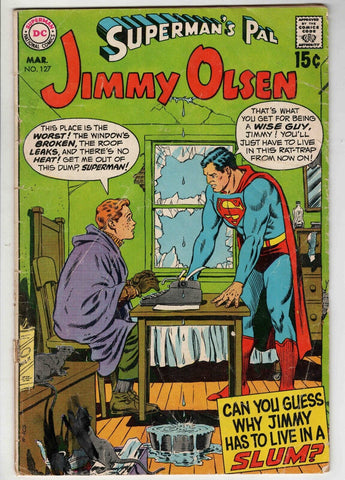 Superman's Pal Jimmy Olsen #127 VINTAGE 1970 DC Comics