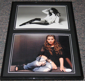 Ashley Tisdale Signed Framed 12x18 Stockings Photo Set JSA High School Musical