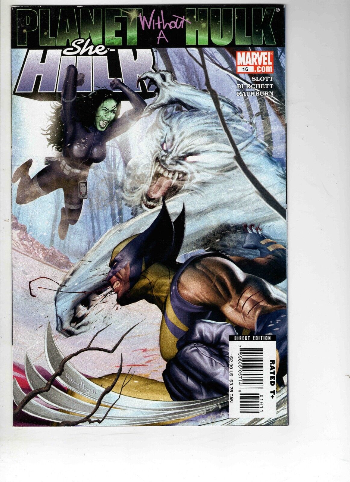 She Hulk #16 2007 Marvel Comics Wolverine