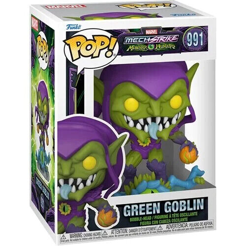 NEW SEALED 2022 Funko Pop Figure Mech Strike Marvel Monster Hunters Green Goblin