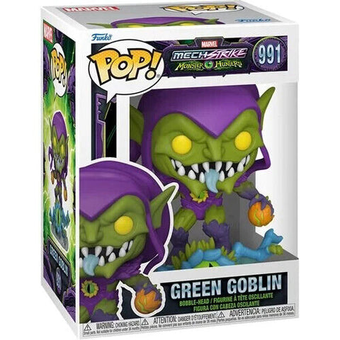 NEW SEALED 2022 Funko Pop Figure Mech Strike Marvel Monster Hunters Green Goblin