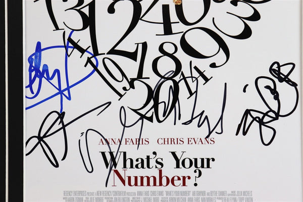 What's Your Number Cast Signed Framed 11x14 Photo Display AW Tika Sumpter + 4