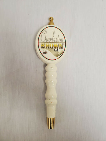 ORIGINAL Vintage Charleston Brown Ale Beer Tap Handle