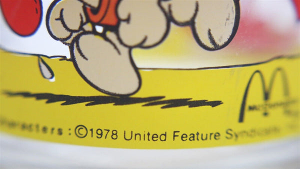 VINTAGE 1978 McDonald's Garfield & Odie Coffee Mug