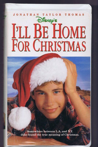 I'll Be Home For Christmas VINTAGE VHS Clamshell Jonathan Taylor Thomas