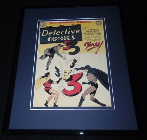 Detective Comics #146 Framed 11x14 Repro Cover Display Batman Robin Three