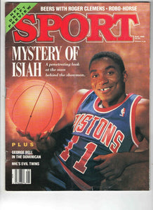 May 1988 Sport Magazine Isiah Thomas George Bell Roger Clemens