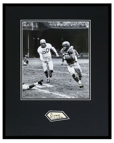 Doak Walker Signed Framed 16x20 Photo Display JSA Lions SMU 