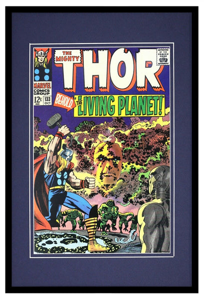 Thor #133 Marvel Ego Framed 12x18 Official Repro Cover Display