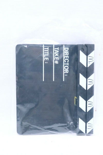 VINTAGE SEALED 1993 McDonald's Makin Movies Clapboard With Chalk Set