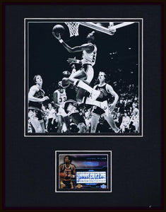 Jamaal Wilkes Signed Framed 11x14 Photo Display UDA LA Lakers