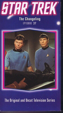 Star Trek Episode 37 The Changeling VINTAGE VHS Cassette  