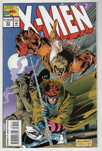 X-Men #33 VINTAGE 1994 Marvel Comics Sabretooth