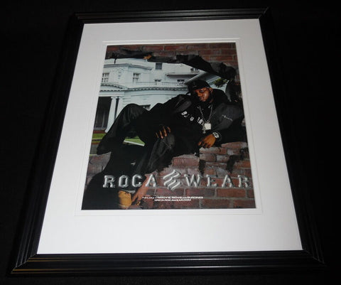 Vintage Rocawear Clothing 11x14 Framed ORIGINAL Advertisement