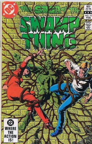 Swamp Thing #10 ORIGINAL Vintage 1983 DC Comics 