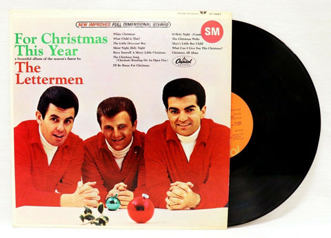 VINTAGE The Lettermen For Christmas This Year LP Vinyl Record Album ST-2587