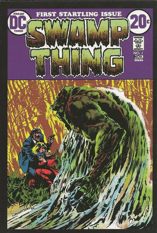 Swamp Thing #1 (1972) 4x5" Cover Postcard 2010 DC Comics Bernie Wrightson